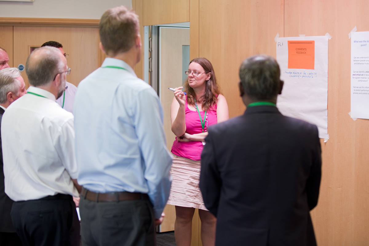 Dr Candice Majewski leads the discussion at the MAPP Partner Workshop 2017 poster session - Dr Candice Majewski leads the discussion at the MAPP Partner Workshop 2017 poster session