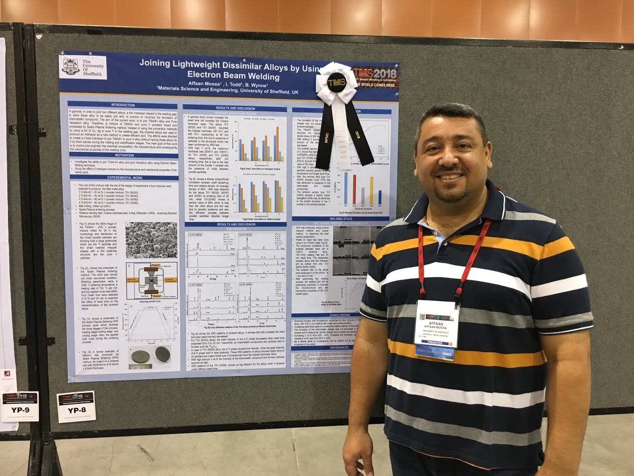 The Minerals, Metals & Materials Society Young Professional Poster Competition