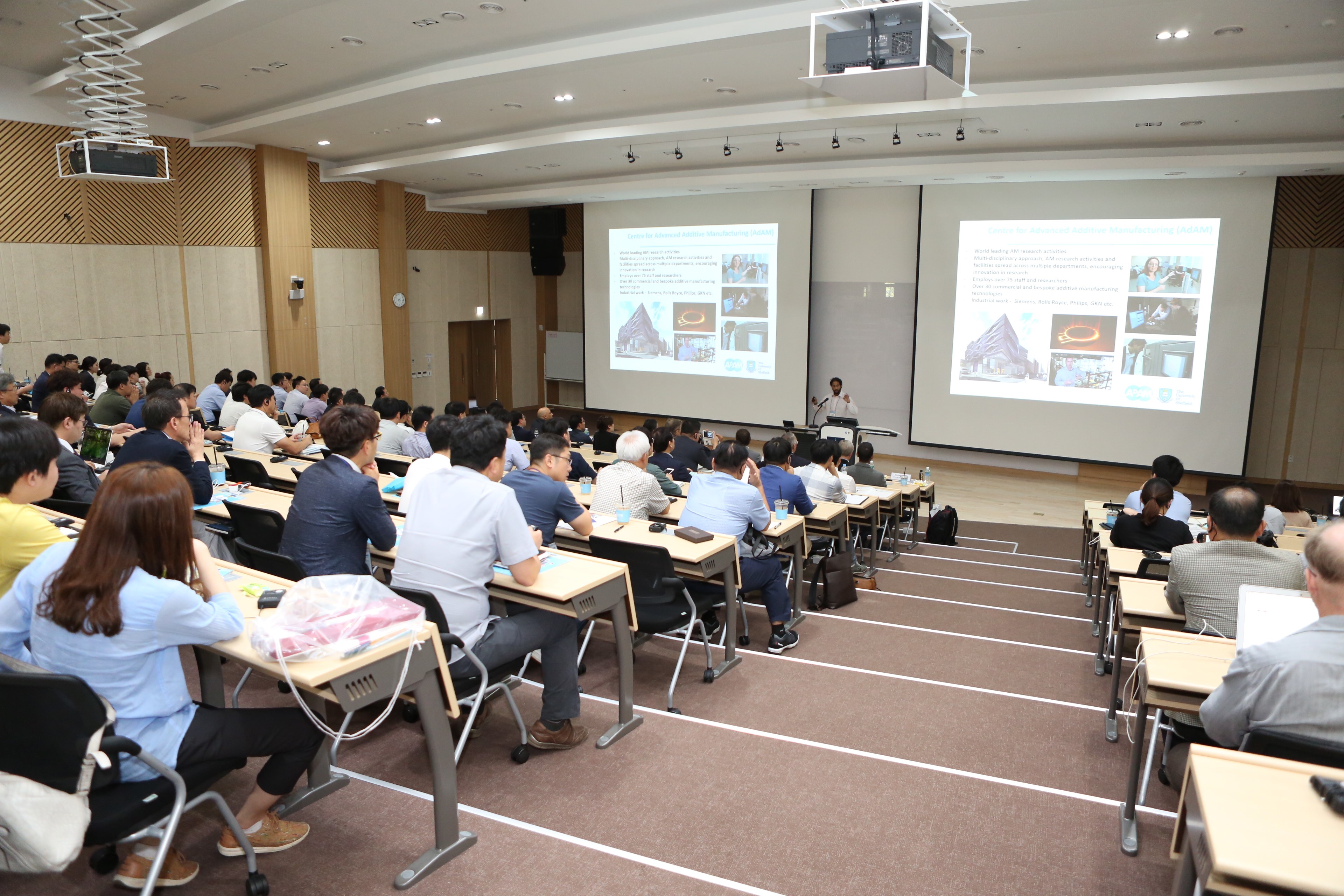 Dr Kamran Mumtaz speaking at the conference at Ulsan, South Korea - Dr Kamran Mumtaz speaking at the conference at Ulsan, South Korea