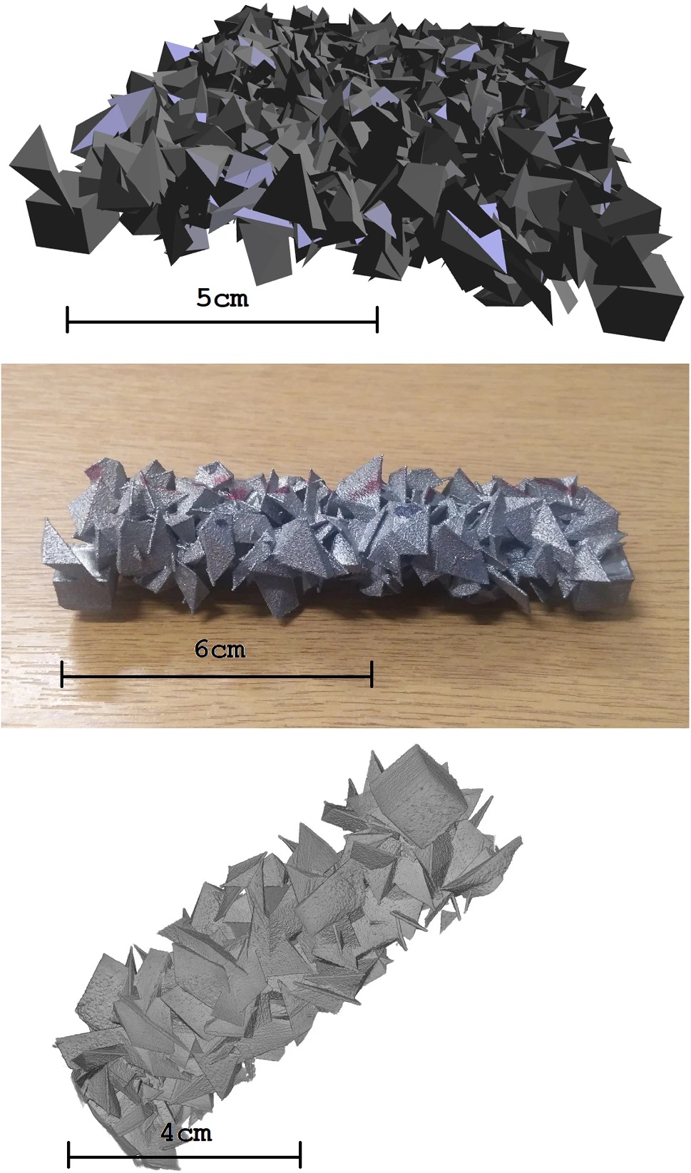 The CAD, slice of the build and CT scan of the test artefact. Mycroft, W.et al.(2020) - The CAD, slice of the build and CT scan of the test artefact. Mycroft, W.et al.(2020).https://creativecommons.org/licenses/by/4.0/legalcode